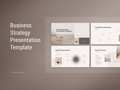 Business Strategy Presentation Template businessplan businessstrategy graphic design powerpointdesign presentation presentationdesign presentationtemplate