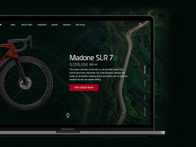 Madone SLR 7 Landing Page