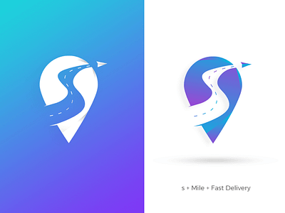 sMile Logo - Delivery App 3d ai branding colorful logo dead brands delivery app gradient gradient icon illustration logo s letter s logo smile ui ux