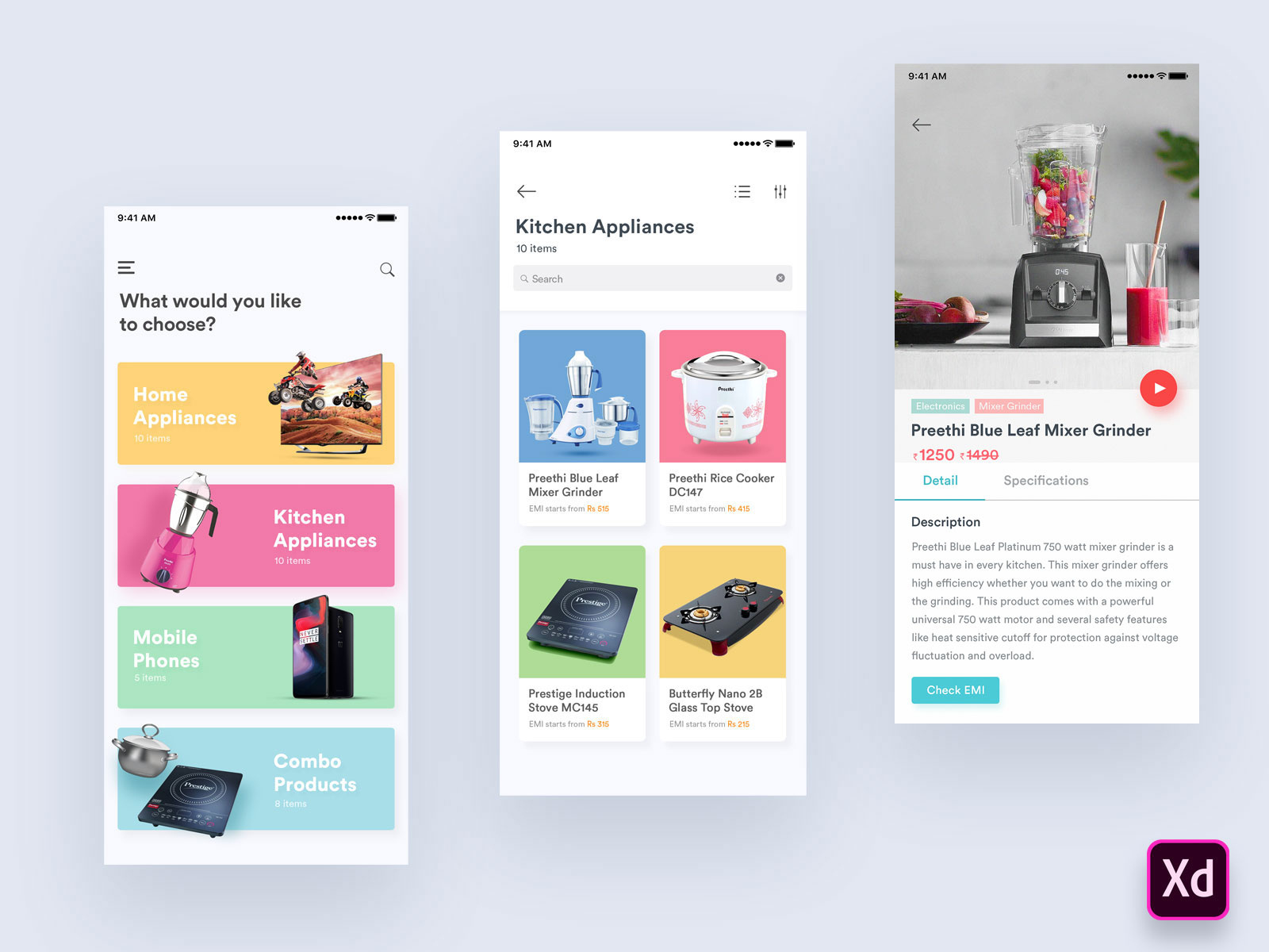ECatalog App for Android by Dany Jeshwar on Dribbble