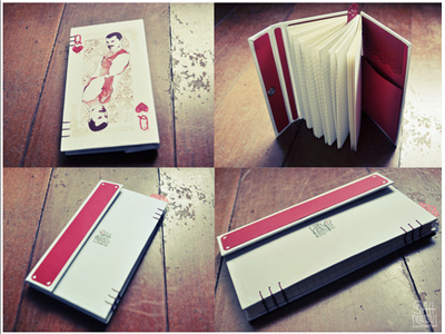 Queen Notebook Special Edition handmade notebook scrapbook sketchbook