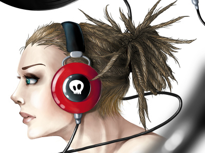 Music digital art digital painting illustration music photoshop