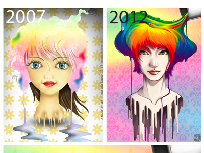 Redraw digital art photoshop redraw tablet