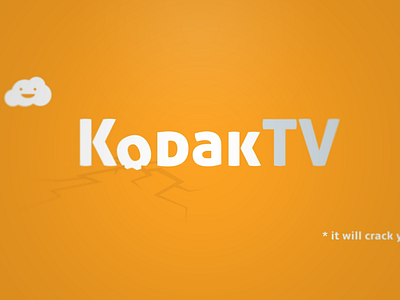 KodakTV animation bright fun intro video kinetic type logo motion video youtube