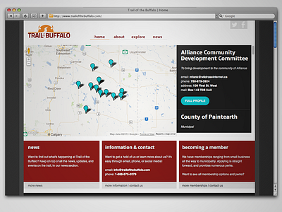 Trail of the Buffalo Home Page