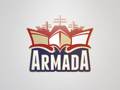 Armada Full Logo armada bold clean fleet logo modern sans serif ship sport logo sports word mark