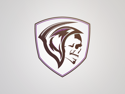 Spectres Logo bold clean logo modern reaper sickle skull sport logo sports word mark