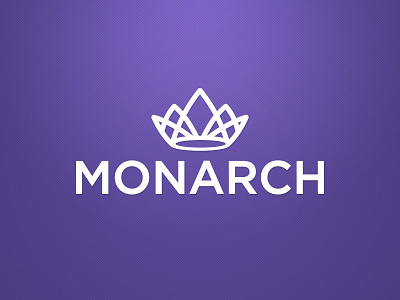 Monarch Logo bold branding branding concept clean clean design flat design flatdesign logo logos modern monarch vector