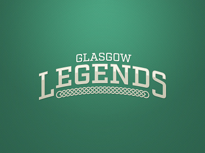 Glasgow Legends Logo. Weekly Logo Project 17/52