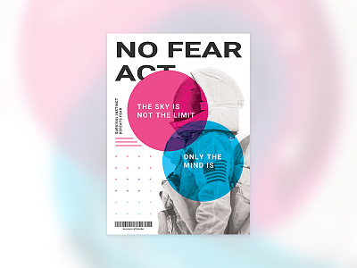 No Fear Act | Poster cmyk editoral photoshop poster print