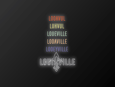 LouisvilleTourism neon