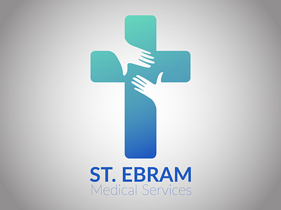 Logo St. Ebram branding illustration logo