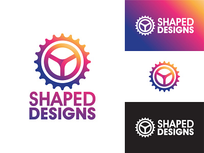 Shaped Designs Logo brand branding design designer fiverr icon logo logo branding media micro chip social social media