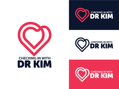 Dr Kim Logo brand branding design doctor fiverr graphics icon identity logo logo branding social media