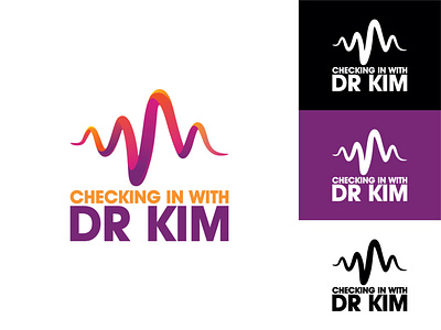 Dr Kim Logo branding design doctor fiverr icon identity logo logo branding media social social media