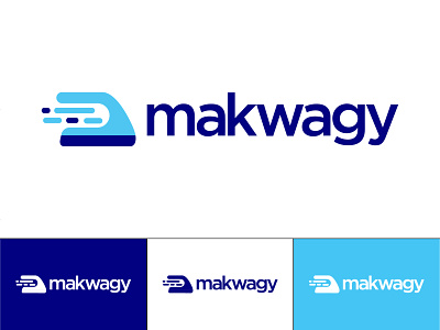 Makwagy English Logo branding design designer fiverr icon identity laundry logo logo branding media social social media