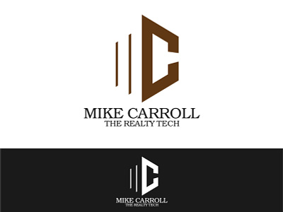 Mike Carroll Logo brand branding design expert fiverr graphics identity logo logo branding real estate social social media technology