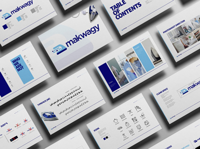 Makwagy Brandbook brand brand design brand identity brandbook branding branding design design designer fiverr graphics identity logo logo branding social media