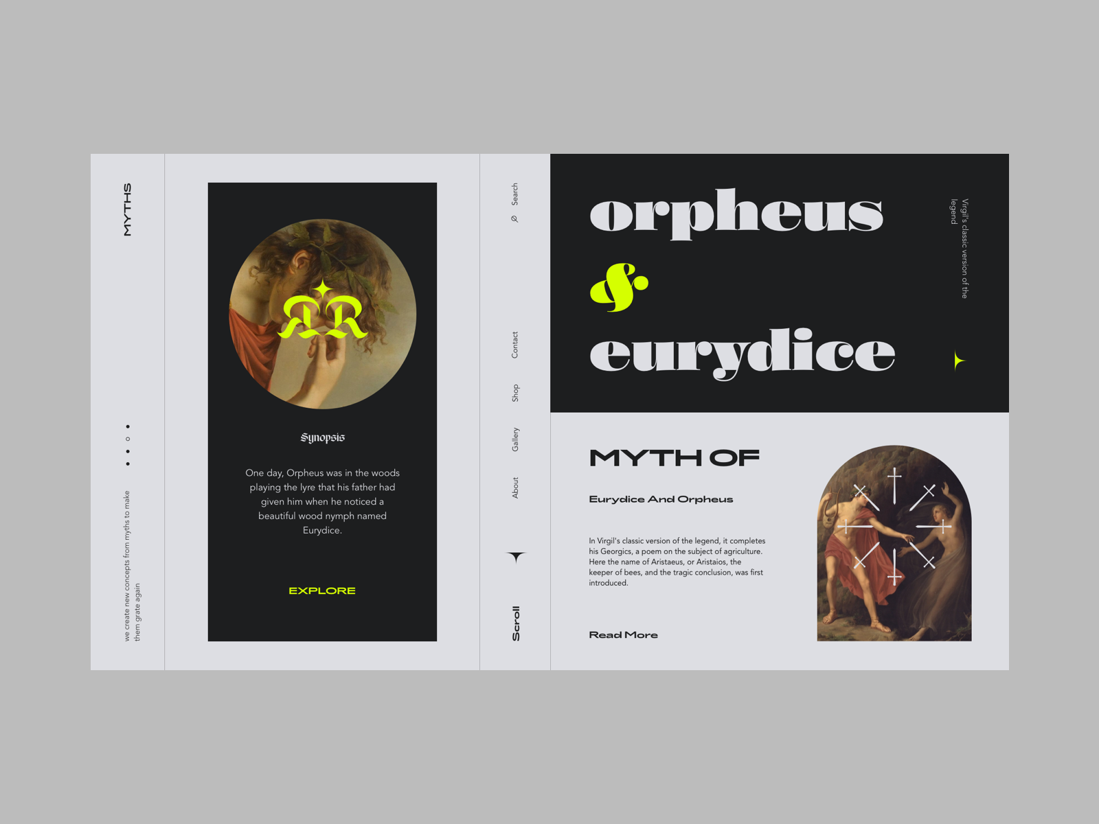 Myth of Orpheus and Eurydice by Irakli Nadirashvili for Leavingstone on ...