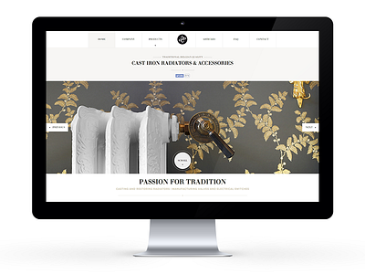 Classic Comfort website inspiration radiator vintage website