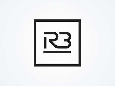 Raul Bociort architecture brand branding business card identity line logo symbol