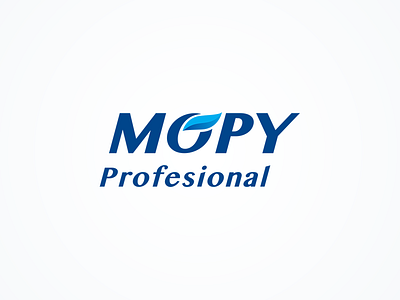 Mopy Profesional detergent dishes logo wash