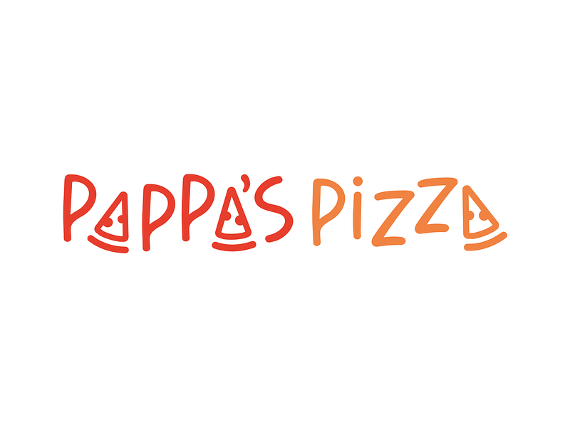 Pappa's Pizza by Rainfall on Dribbble