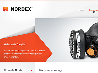 Nordex Safety website equipment nordex orange rainfall safety ui website