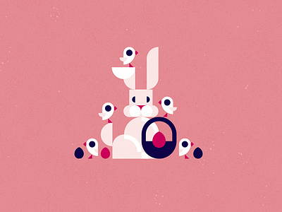 Easter chick easter egg holiday rabbit