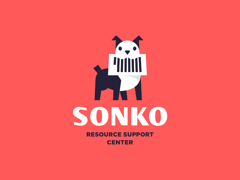 SONKO help files documentation logo dog