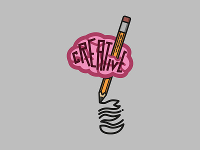 Creative Mind adobe design dribbble graphic graphic design illustration illustrator logo logo design vector