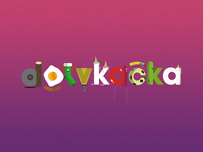 Dotykačka illustrated logo