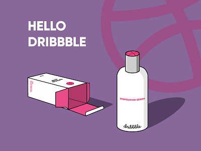 Dribbble Inspiration Serum debut design funny graphics illustration inspiration shot