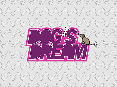 Dog's Dream design dribbble graphic design illustration illustrator logo logo design