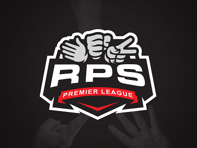 RPS Premier League branding fantasy league logo paper premier rock rps scissors sport