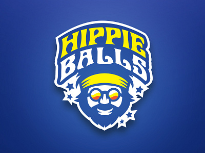 Hippie Balls balls golf hippie logo
