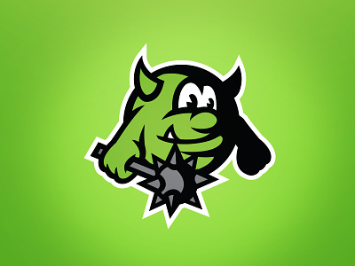 Ogre character eshrekt logo mascot ogre team