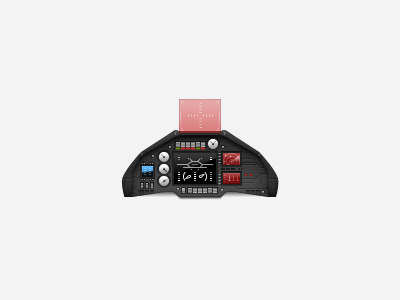 Jet fighter controls