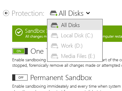 Sandbox Application Design