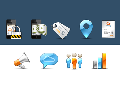 AirPay website icons