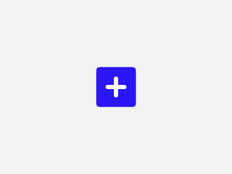 Floating button app button icon plus ux