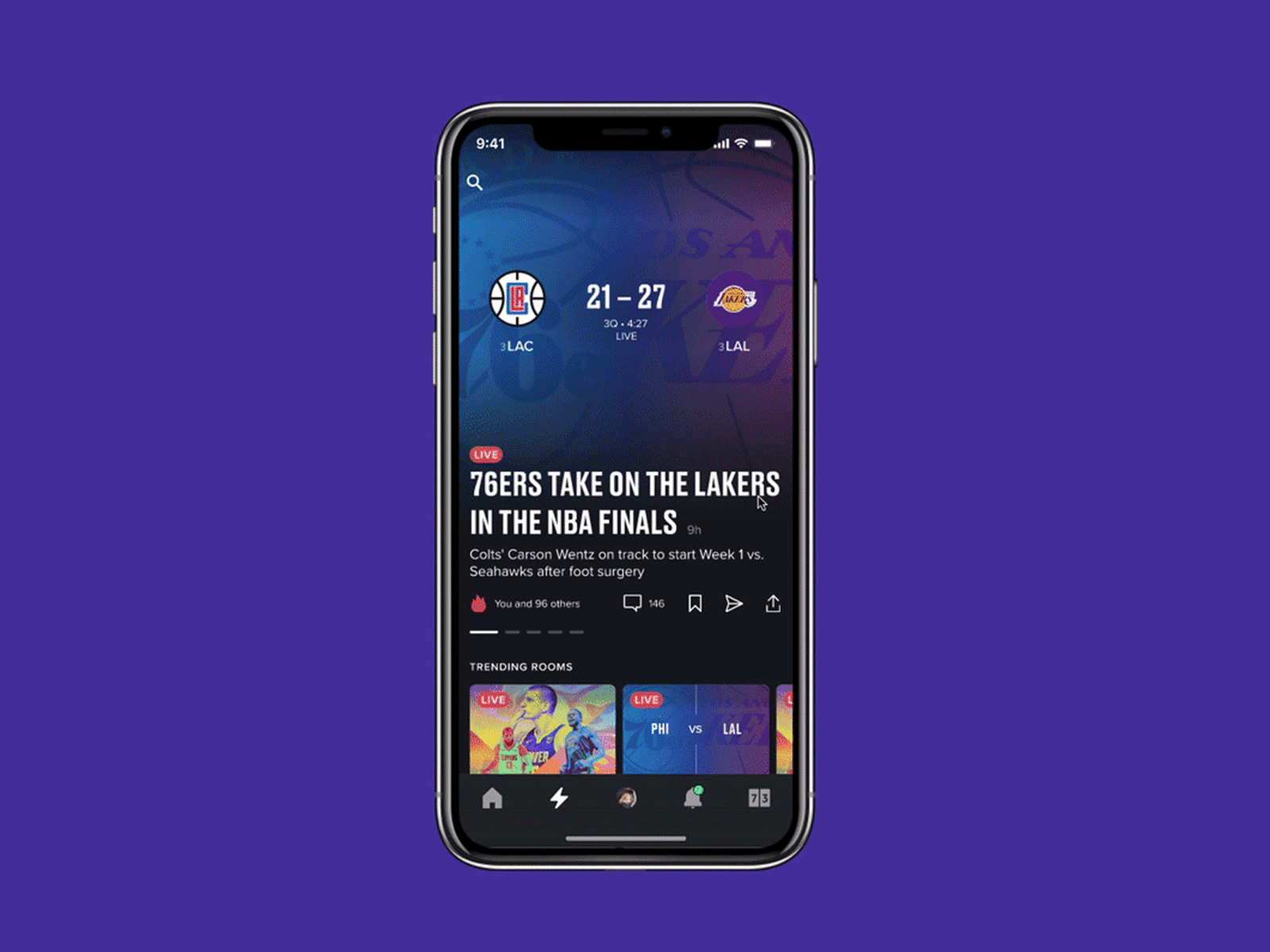 Happening Now ⚡ app design product design sports