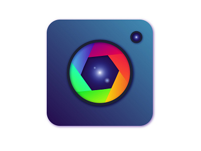App icon app icon design gradient illustration logo photo app userinterface vector
