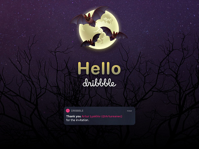 Hello, Dribbble!