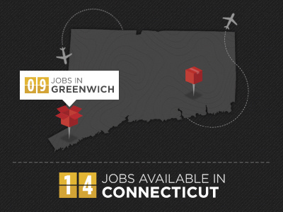 Job Search box job logistics map pin search