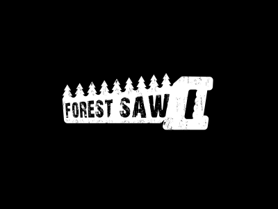 Forest Saw ecology forest logo saw tree