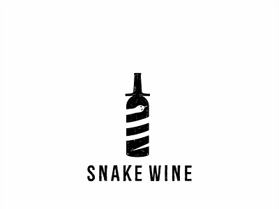 Snake Wine logo bottle drink snake sword wine