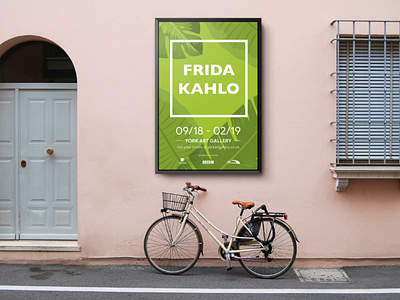 Frida Kahlo Exhibition Outdoor Poster 2