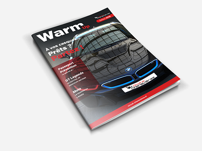 Cover Magazine car cover design magazine print racing