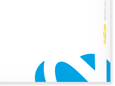 Circa 82 - Collateral branding corporate identity graphic design letterhead logo